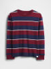 GAP Longsleeve in Dunkelblau/ Rot