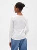 GAP 2er-Set: Longsleeves in Weiß/ Rot