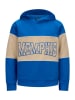 Retour Hoodie in Blau/ Beige