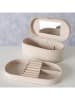 Boltze Schmuckkasten "Caja" in Beige - (B)13 x (H)10 cm