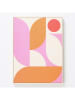 Boltze 2er-Set: Gerahmte Kunstdrucke "Movi" - (B)30 x (H)40 cm