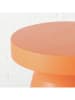 Boltze Beistelltisch ''Salvatore'' in Orange - (H)39 x Ø 35 cm