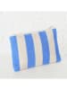 Boltze 3er-Set: Kosmetiktaschen "Stripe' In Blau/ Mint - (B)16,5 x (H)11,5 x (T)1 cm