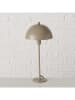 Boltze Tischleuchte "Petunia" in Beige - (H)41 cm