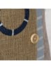 Boltze 2er-Set: Türstopper "Baltic" in Beige/ Creme/ Blau - (B)9 x (H)30 cm