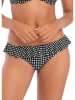 Freya Bikini-Hose "Check In" in Schwarz/ Weiß