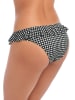 Freya Bikini-Hose "Check In" in Schwarz/ Weiß