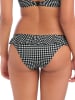 Freya Bikini-Hose "Check In" in Schwarz/ Weiß