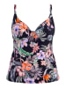 Freya Tankini-Oberteil "Kamala Bay" in Schwarz/ Bunt