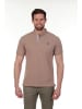 The Time of Bocha 3er-Set: Poloshirts  in Gelb/ Hellbraun/ Dunkelblau