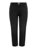 ONLY Carmakoma Capri-Jeans - Regular fit - in Schwarz