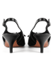 loft37 Leder-Pumps in Schwarz