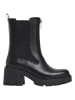 Pepe Jeans FOOTWEAR Leder-Stiefeletten "Glen Desert" in Schwarz