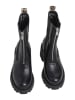 Pepe Jeans FOOTWEAR Leder-Stiefeletten "Glen Desert" in Schwarz