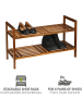 Wenko Schoenenrek bruin - (B)69 x (H)40,6 x (D)27 cm