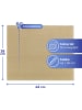 Wenko 4-delige set: bakpapiervellen lichtbruin