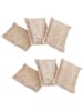 Wenko 6-delige set: koperen sponzen lichtbruin - (L)11 x (B)7 cm