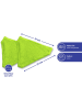 Wenko 2er-Set: Wischmop-Ersatzbezüge in Grün - (L)27 x (B)31 cm