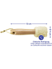 Wenko Steckdosen-Reiniger in Hellbraun/ Beige - (H)15 cm