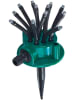 Wenko Tuinsprinkler "Flexi-Arms" groen/zwart - Ø 9 cm