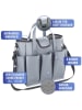 Wenko Haushaltstasche in Grau - (B)33 x (H)31 x (T)17 cm