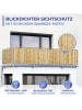 Wenko Balkon-Sichtschutz in Hellbraun - (B)500 x (H)85 cm