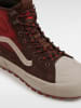 Vans Skórzane sneakersy "Sk8-Hi" w kolorze bordowym