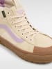 Vans Skórzane sneakersy "Sk8-Hi" w kolorze beżowo-fioletowym