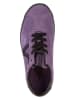 Vans Leder-Sneakers in Lila/ Schwarz