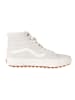 Vans Leder-Sneakers in Creme