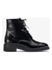 Unisa Leder-Boots "Eady" in Schwarz