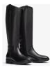 Unisa Leder-Stiefel in Schwarz