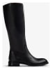 Unisa Leder-Stiefel in Schwarz