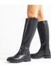 Unisa Leder-Stiefel in Schwarz