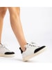 Unisa Leder-Sneakers "Farka" in Weiß