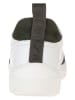 Unisa Leder-Sneakers in Weiß/ Khaki