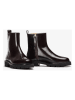 Unisa Leder-Boots "Faye" in Schwarz