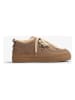 Unisa Leren sneakers "Feny" lichtbruin