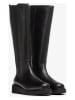 Unisa Leder-Stiefel in Schwarz