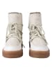 Unisa Leder-Boots "Frosty" in Weiß