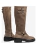 Unisa Leder-Stiefel in Braun