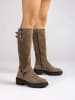 Unisa Leder-Stiefel in Braun