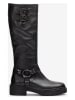 Unisa Leder-Stiefel in Schwarz