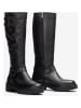 Unisa Leder-Stiefel in Schwarz