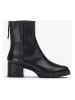 Unisa Leder-Boots in Schwarz