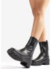 Unisa Leder-Boots "Jofof" in Schwarz