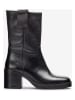 Unisa Leder-Boots "Julen" in Schwarz