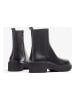 Unisa Leder-Chelsea-Boots in Schwarz