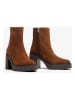 Unisa Leder-Stiefeletten in Braun