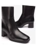 Unisa Leder-Stiefeletten in Schwarz